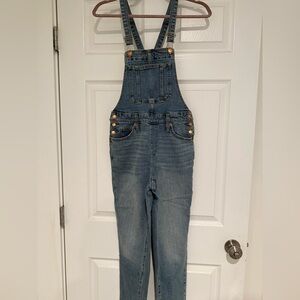 Universal Thread Blue Denim Overalls